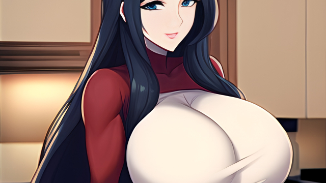 A Passionate Encounter in the Kitchen