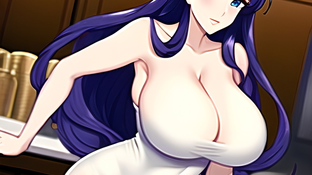 A Passionate Encounter in the Kitchen