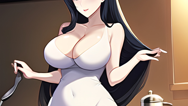 A Passionate Encounter in the Kitchen