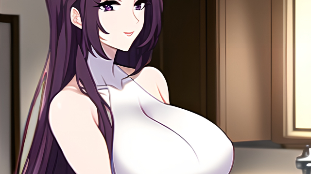 A Passionate Encounter in the Kitchen