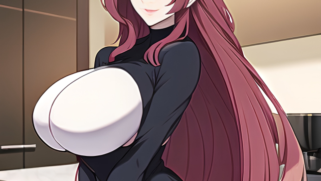 A Passionate Encounter in the Kitchen