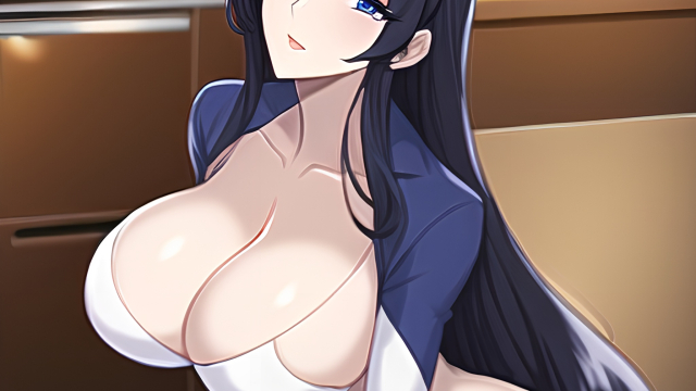 A Passionate Encounter in the Kitchen