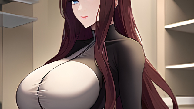 A Passionate Encounter in the Kitchen