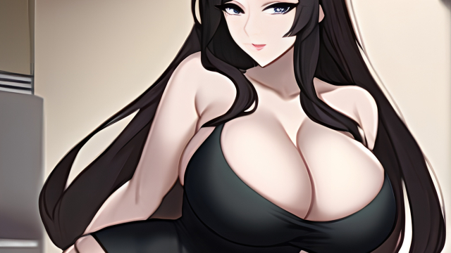 A Passionate Encounter in the Kitchen