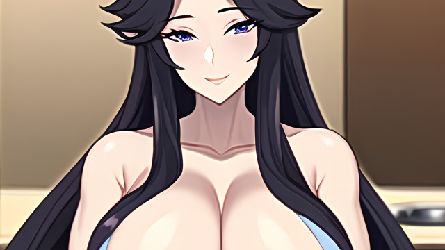 A Passionate Encounter in the Kitchen