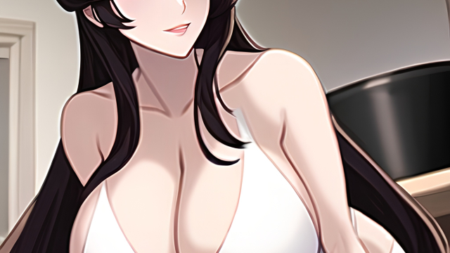 A Passionate Encounter in the Kitchen