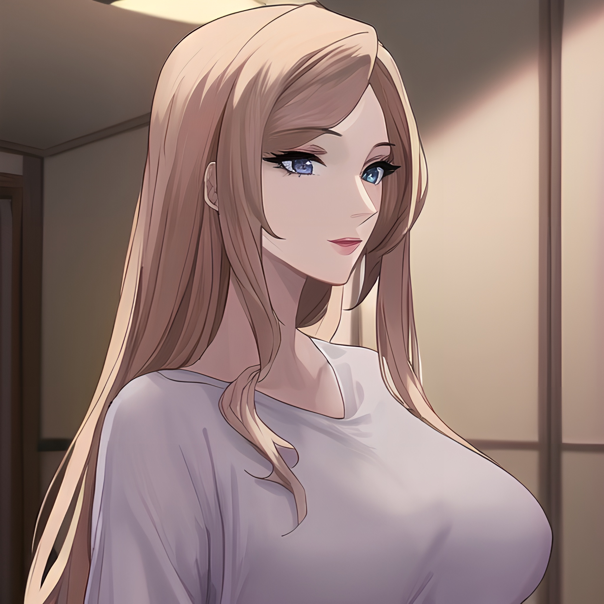 front view hospital long hair woman small boobs nude 