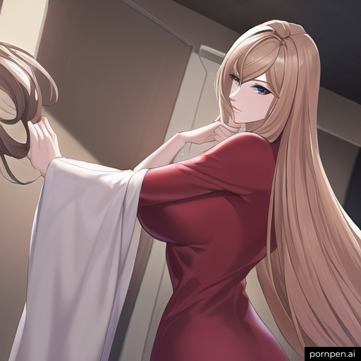 front view hospital woman nude long hair small boobs