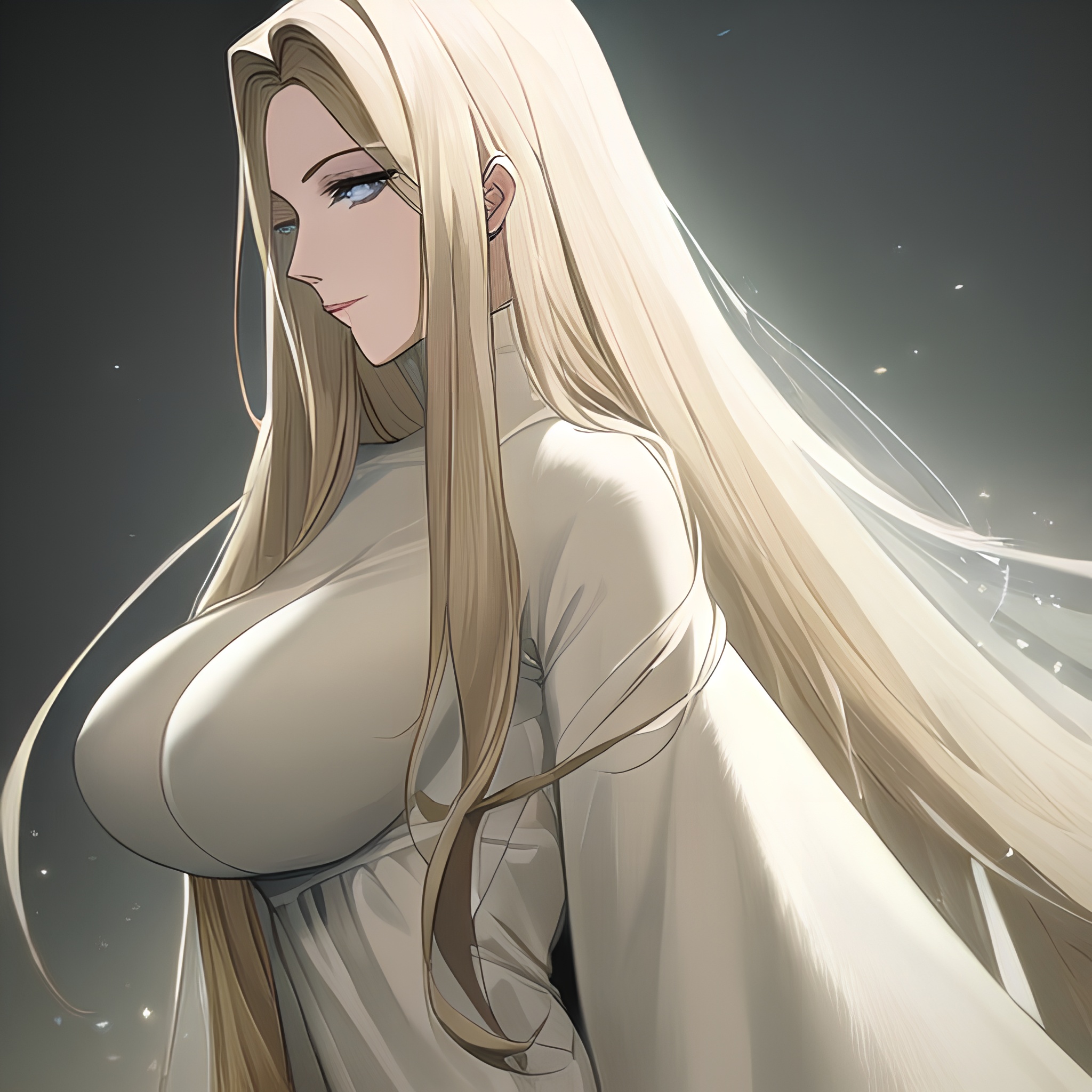 front view nude small boobs hospital woman long hair 