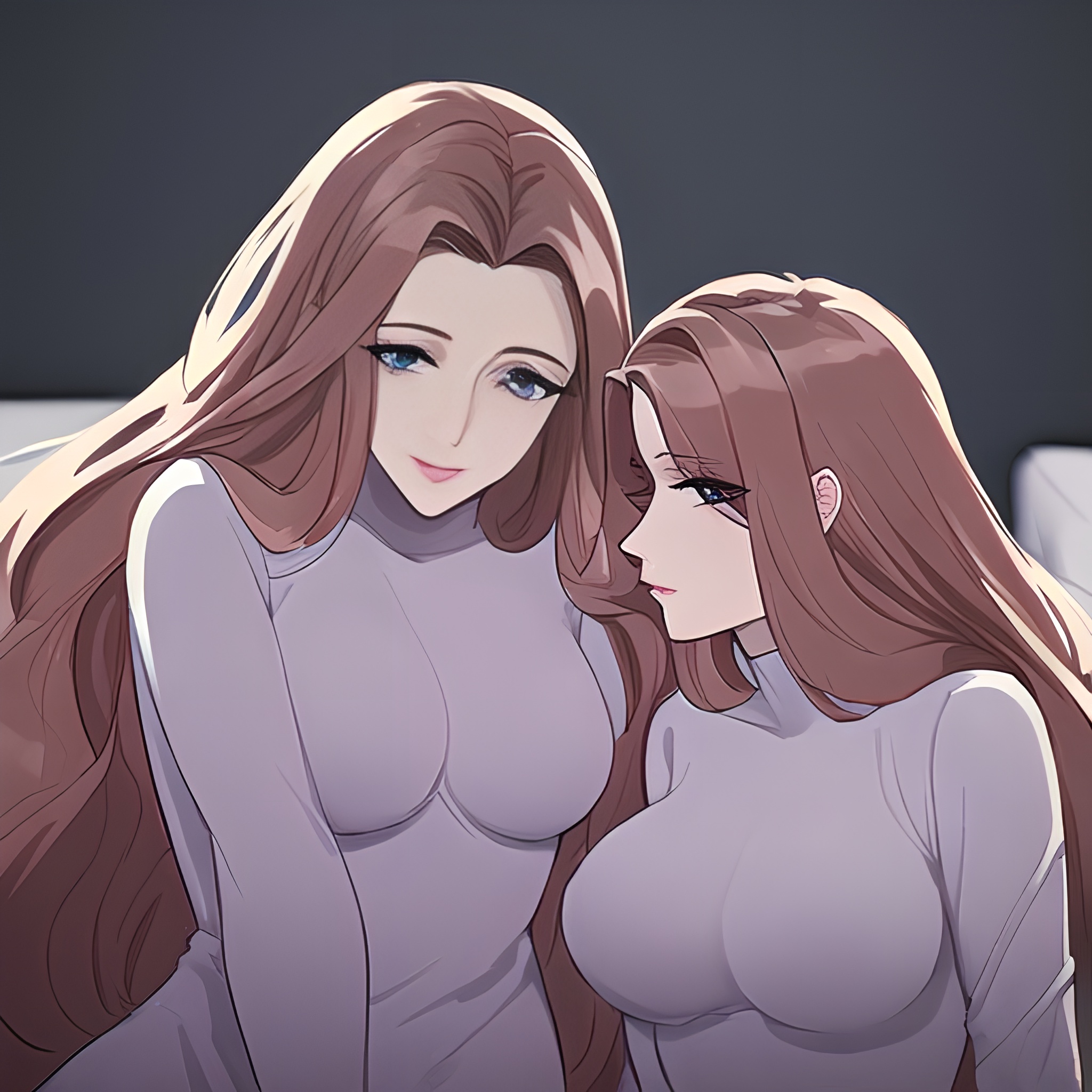 front view small boobs woman nude hospital long hair 