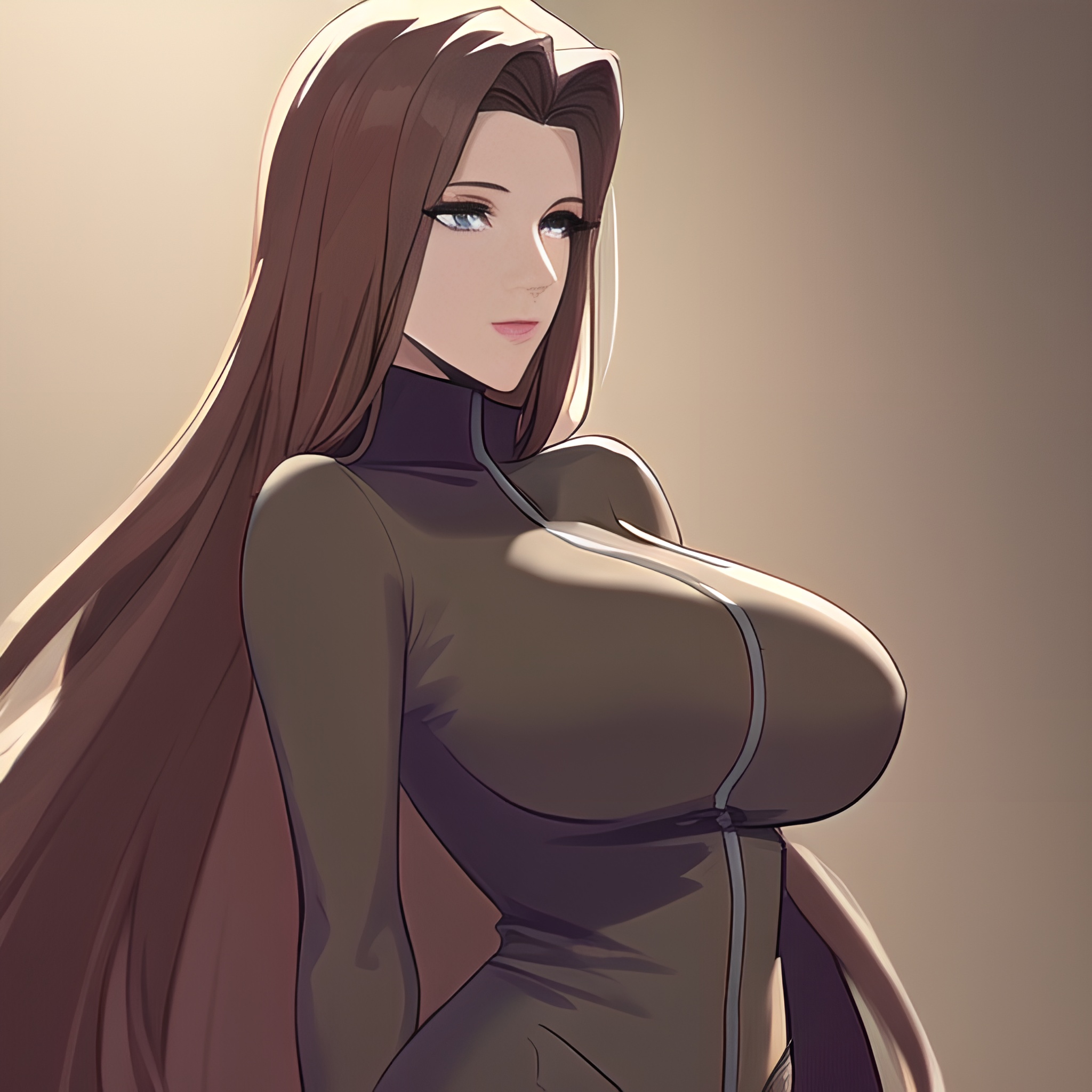 hospital front view long hair woman nude small boobs 