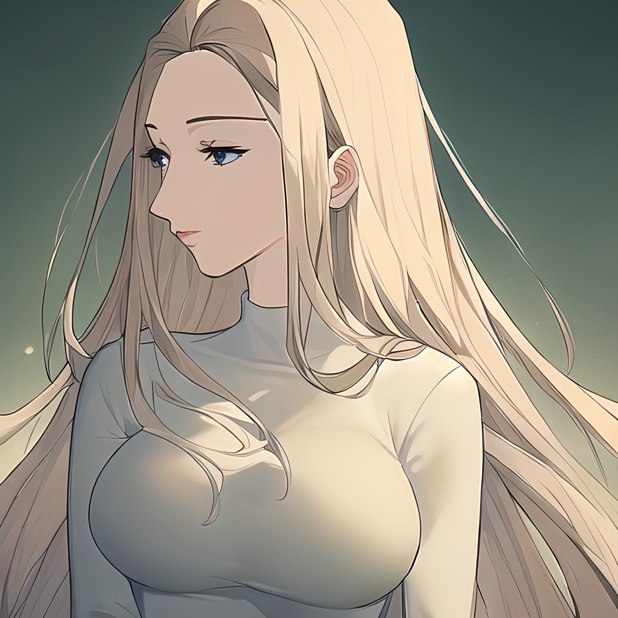 hospital front view small boobs long hair nude woman 