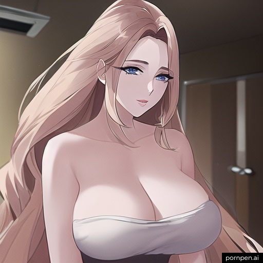 hospital small boobs nude long hair front view woman 