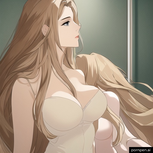 hospital small boobs nude long hair woman front view