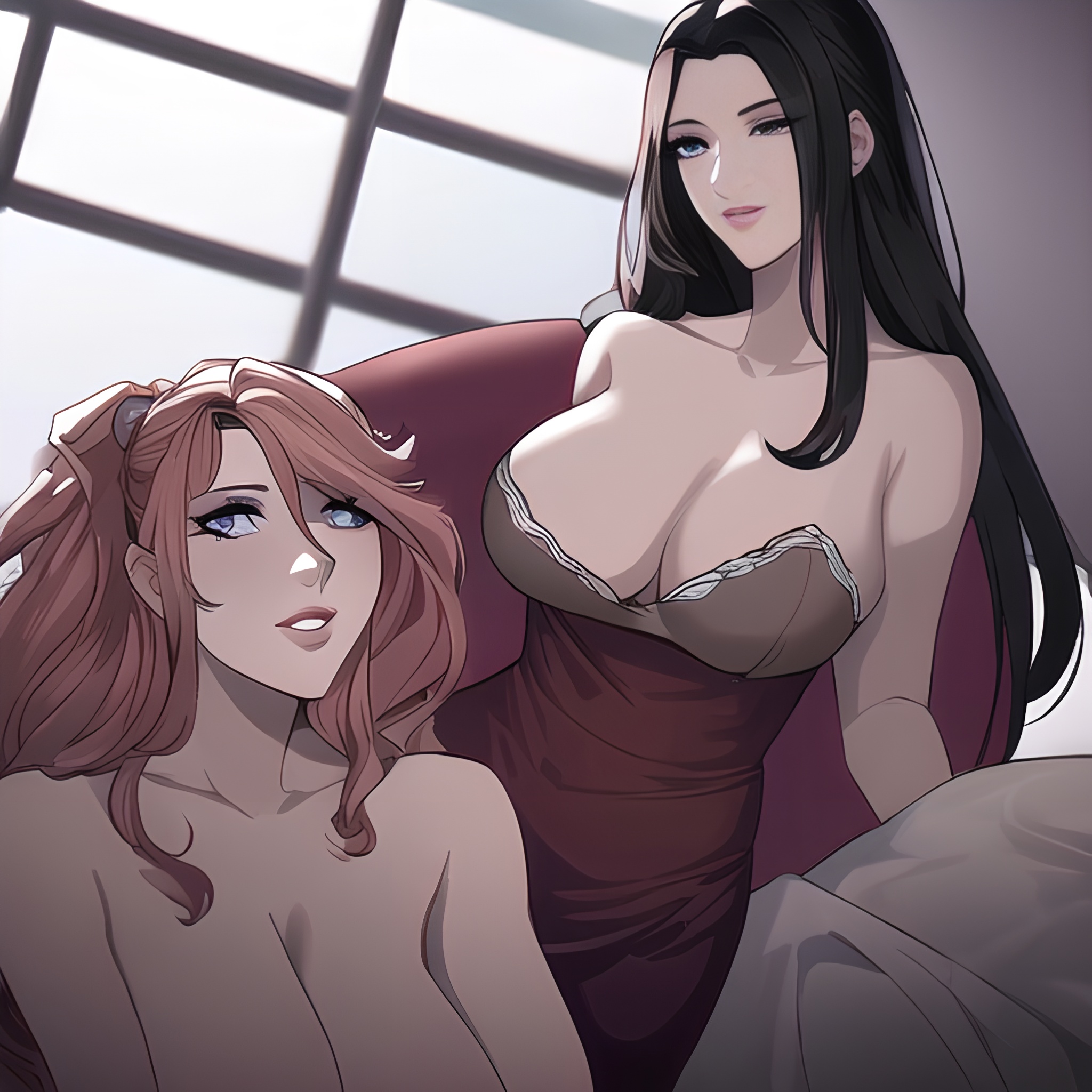 long hair small boobs front view nude hospital woman 