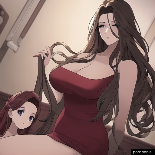 nude front view long hair hospital small boobs woman