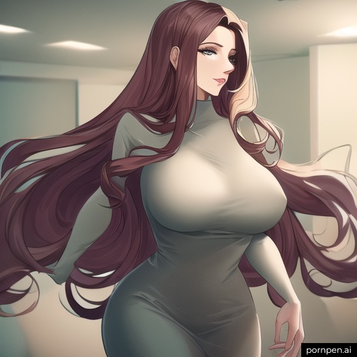 nude front view long hair woman hospital small boobs 