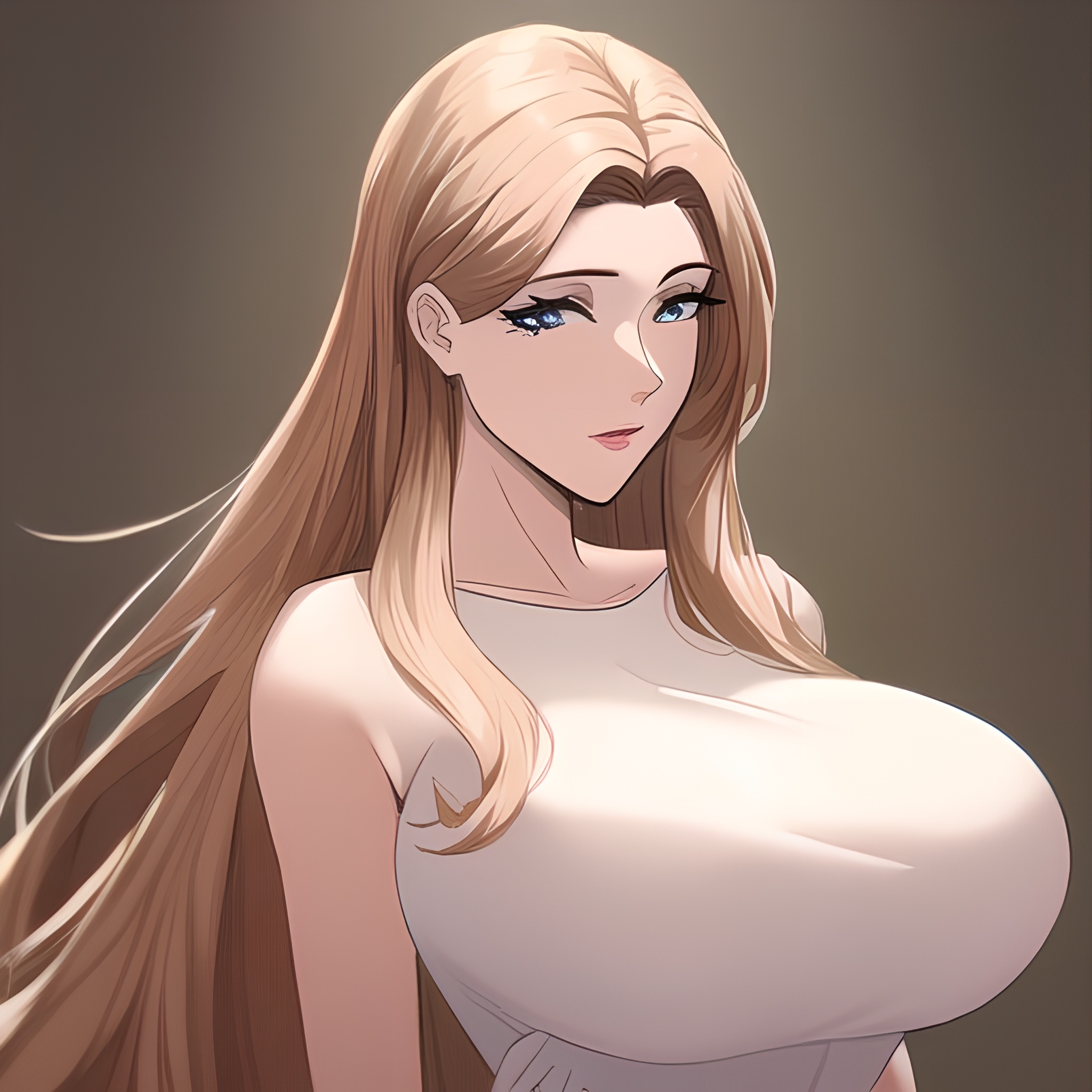 nude hospital front view long hair woman small boobs 