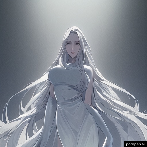 nude hospital long hair front view woman small boobs 