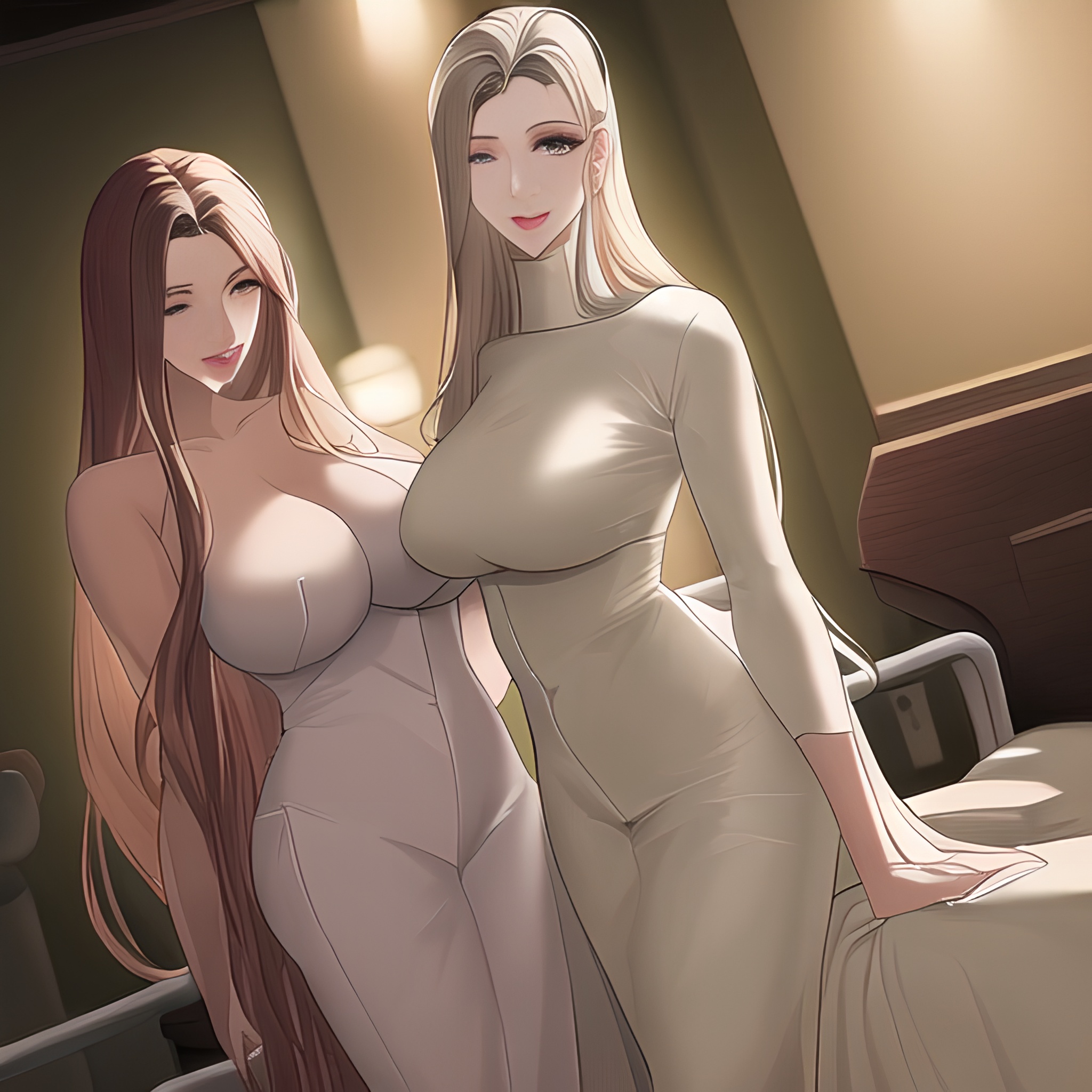 small boobs front view long hair hospital nude woman 