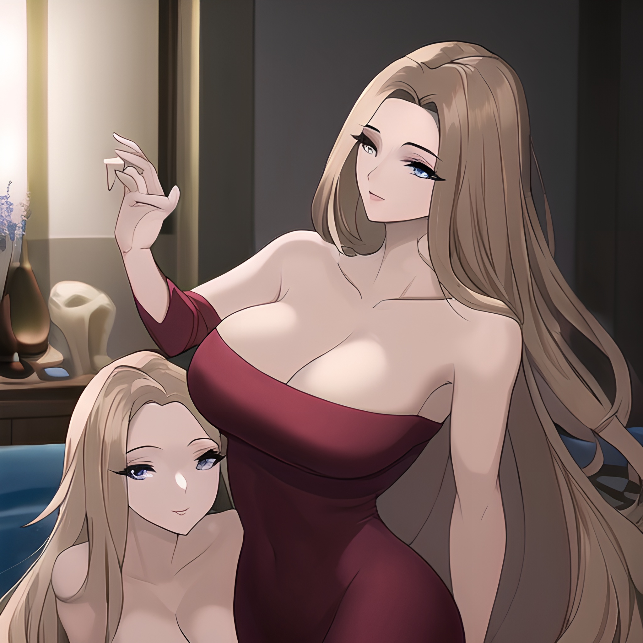 small boobs front view nude hospital woman long hair 