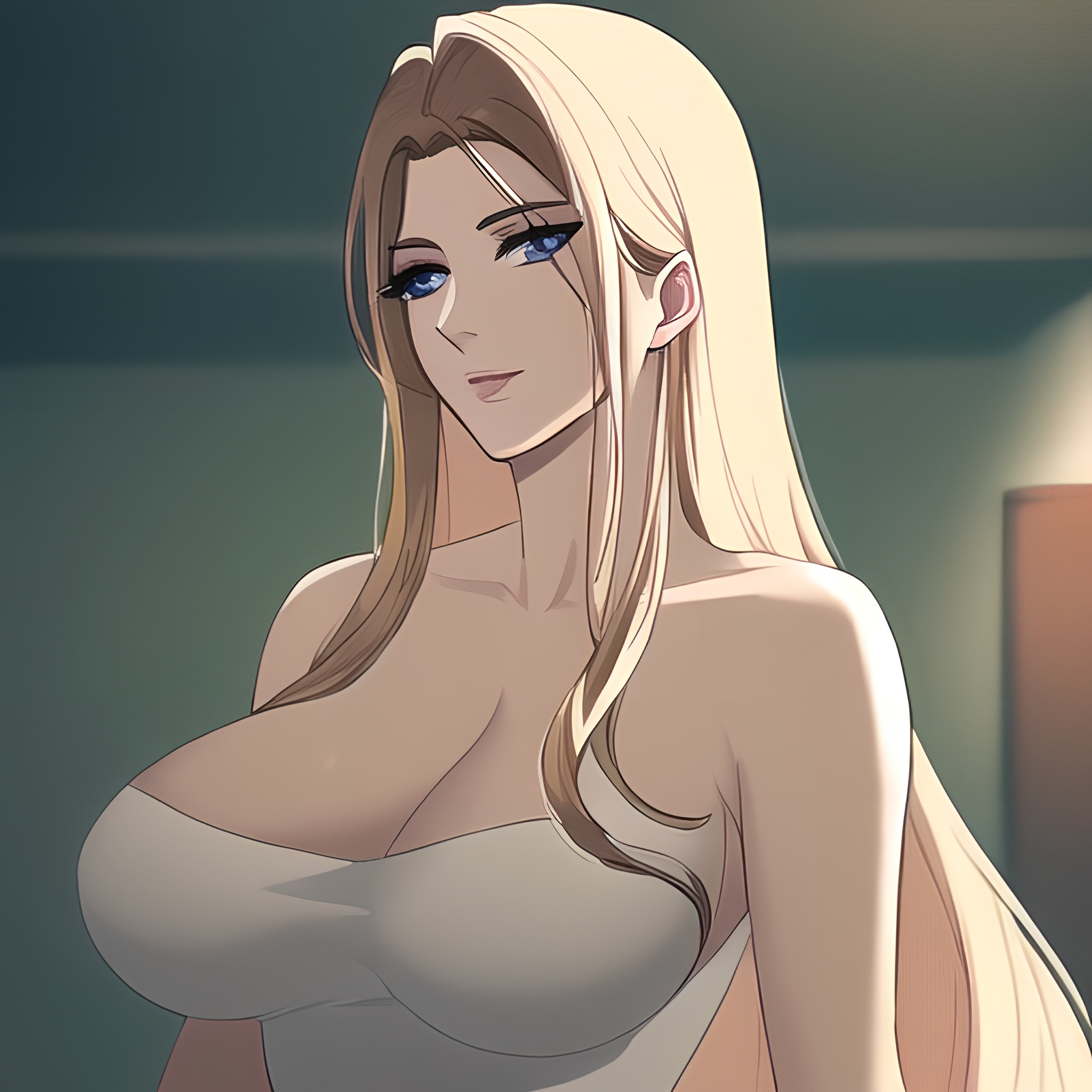 small boobs hospital woman long hair front view nude 