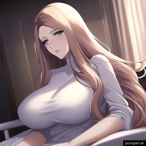 small boobs long hair hospital woman nude front view 