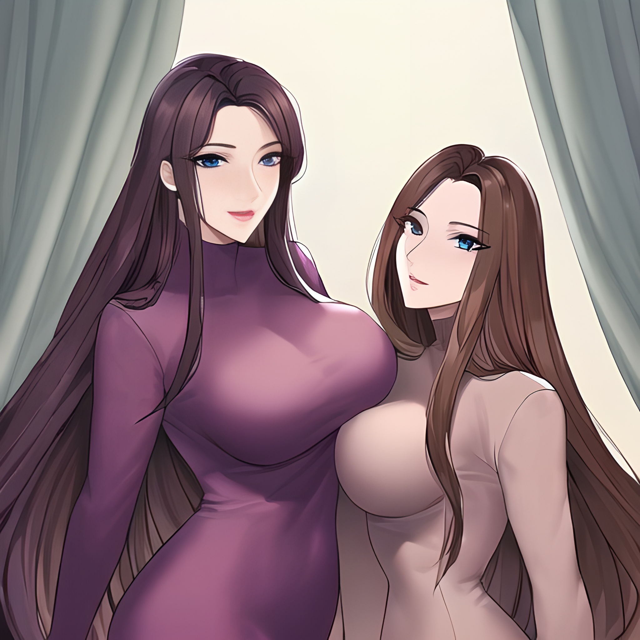 small boobs woman hospital nude long hair front view 