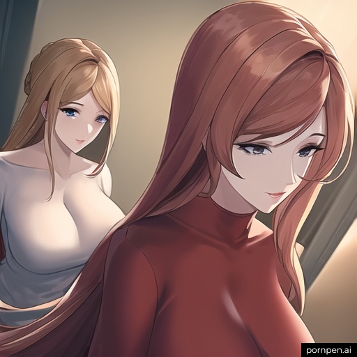 woman nude hospital long hair front view small boobs 