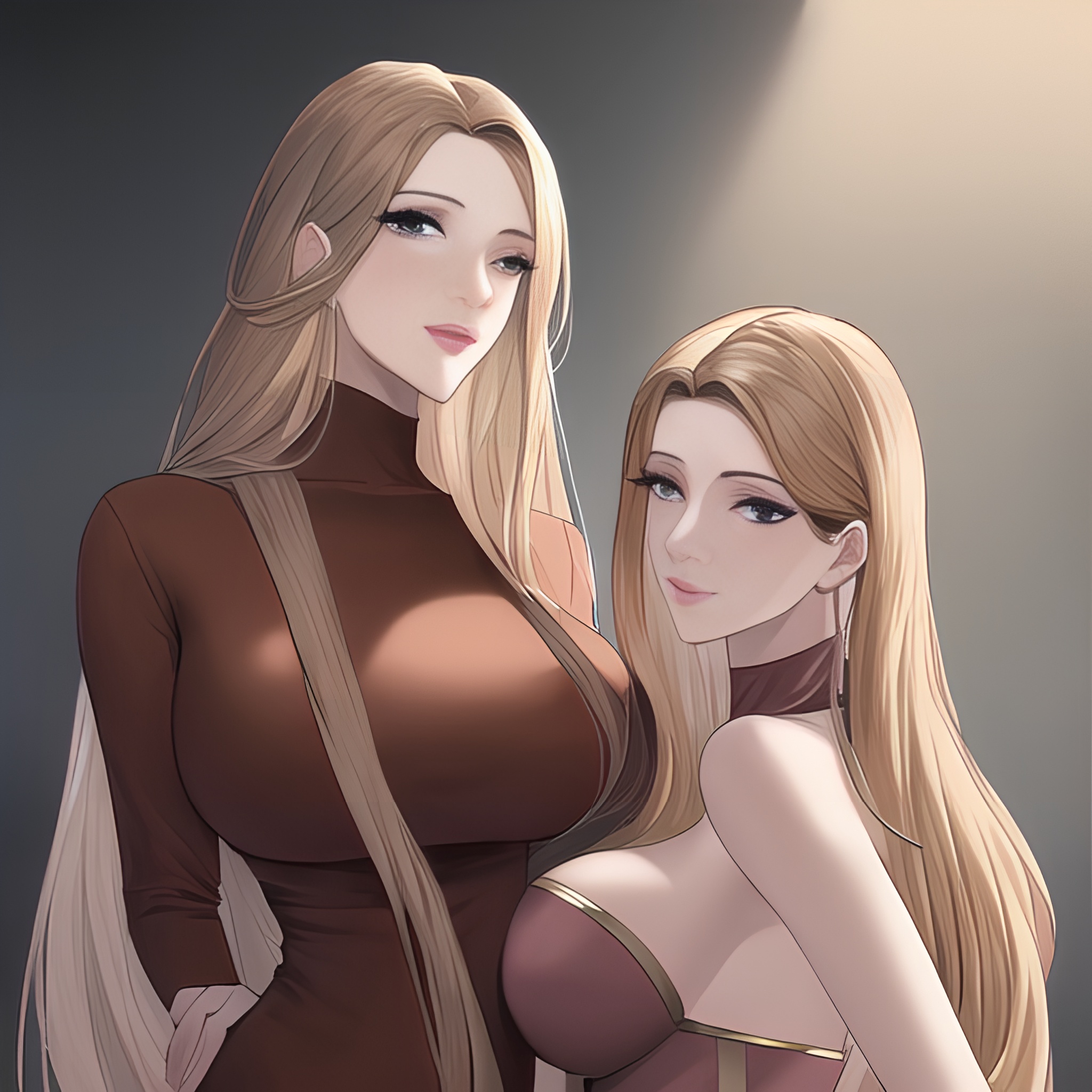 woman nude small boobs front view hospital long hair 