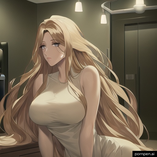 front view long hair nude hospital small boobs woman 