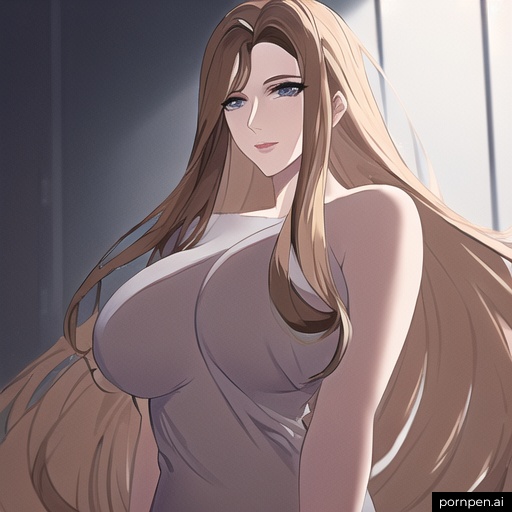 small boobs hospital long hair woman nude front view 