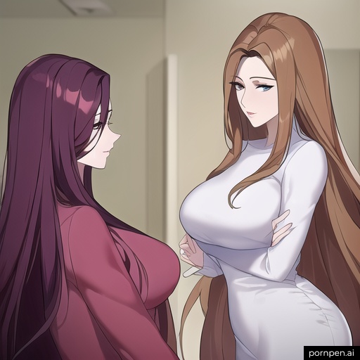 small boobs woman hospital front view nude long hair 