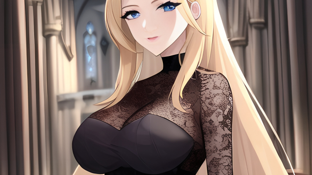 The Temptation of the Blonde Churchwoman