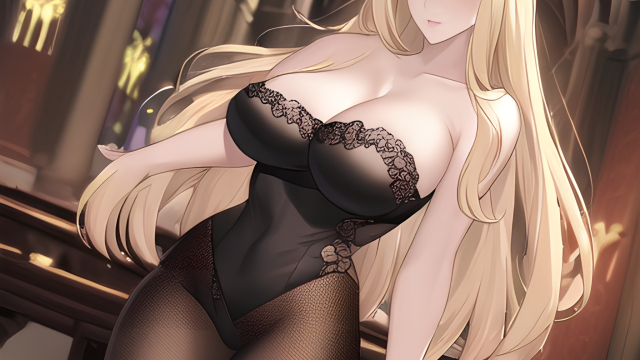 The Temptation of the Blonde Nymph