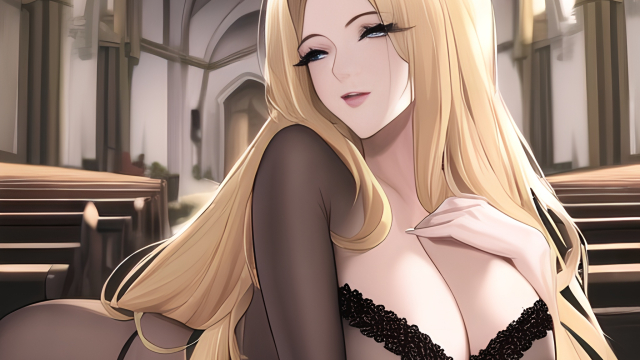 The Temptation of the Blonde Nymph