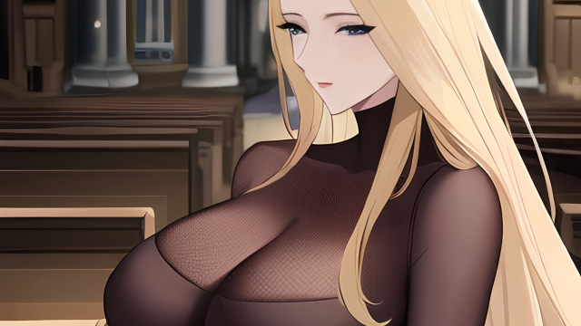 The Temptation of the Blonde Nymph