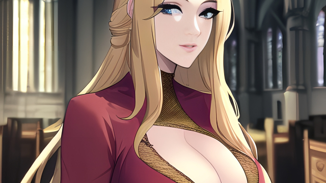 The Temptation of the Blonde Nymph