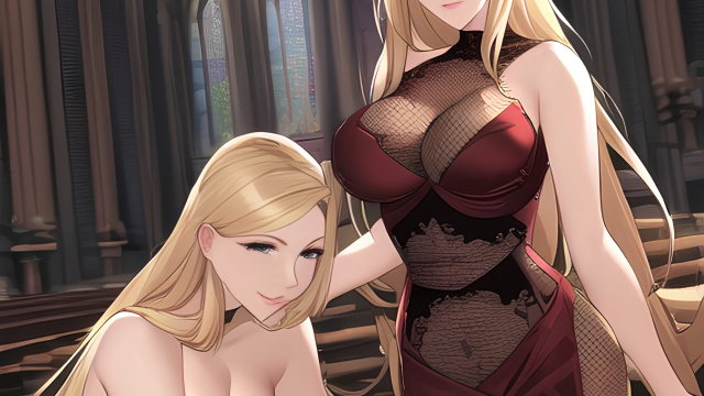 The Temptation of the Blonde Nymph