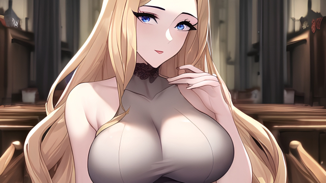 The Temptation of the Blonde Nymph