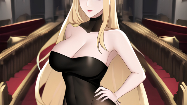 The Temptation of the Blonde Nymph