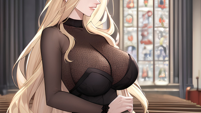 The Temptation of the Blonde Nymph