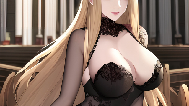 The Temptation of the Fishnet-Clad Blonde