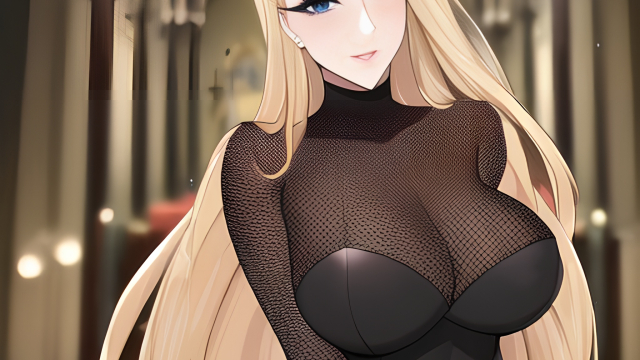 The Temptation of the Long-Haired Blonde in Fishnets