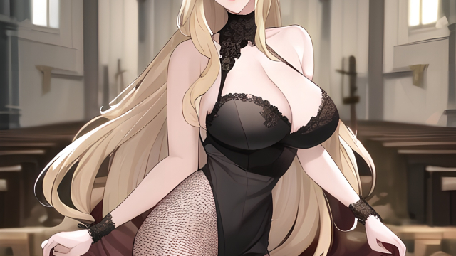 The Temptation of the Nude Blonde