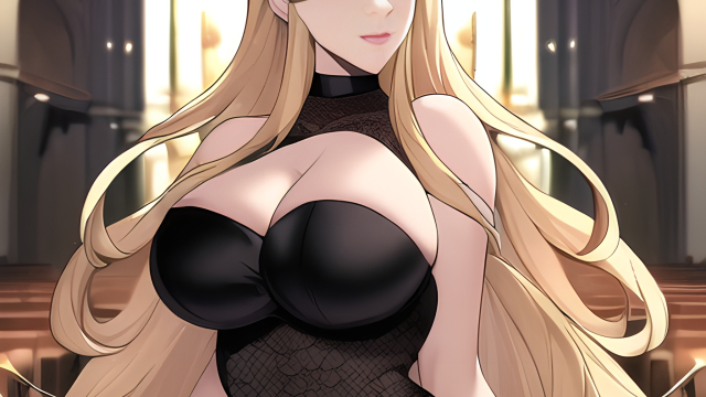 The Temptation of the Nude Blonde