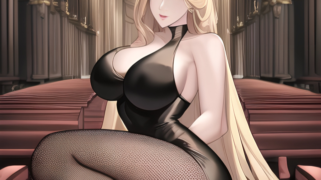 Seduction of the Blonde Churchwoman