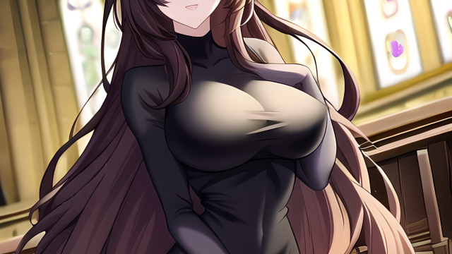 The Brunette of the Church