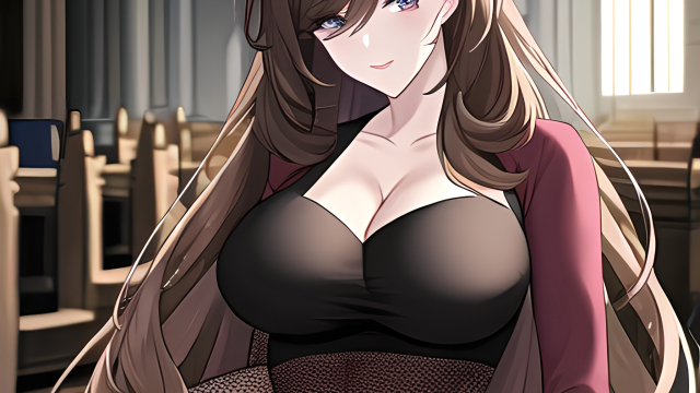 The Sinful Temptation of the Church Brunette