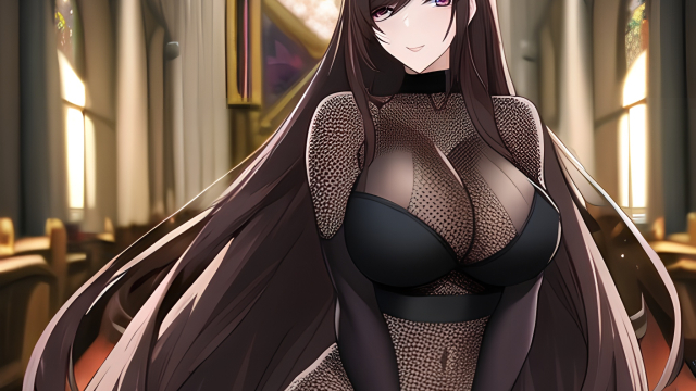 The Sinner in Fishnet Stockings